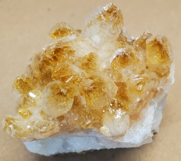 Quartz - Citrine Cluster